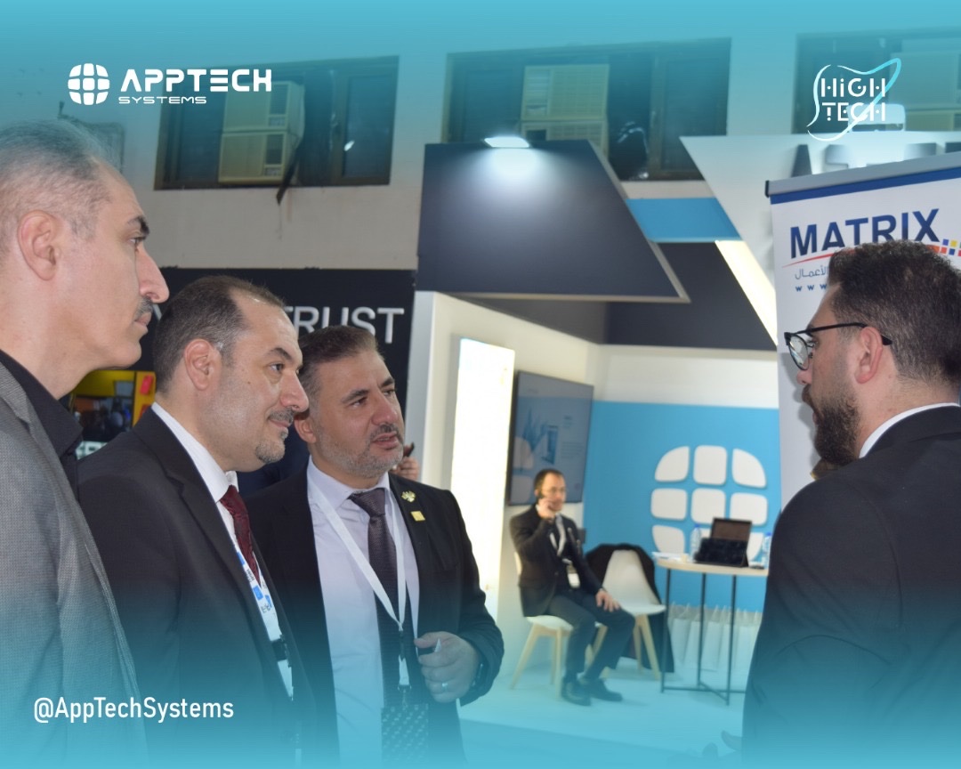 ApptechSystems's tweet photo. نختتم اليوم بكل رضا ونجاح، ونشكر كل من زار جناحنا. بانتظاركم غداً مع عروض ونقاشات جديدة حول مستقبل التكنولوجيا والأعمال

#hitechsyria #apptechsystems #technology https://t.co/jFkQMnGXtu