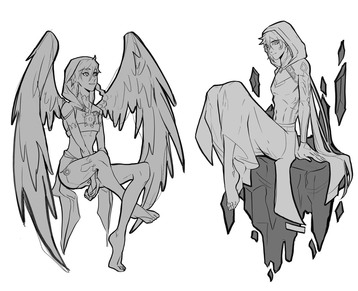 Something about archon era Venti and Zhongli just hits different