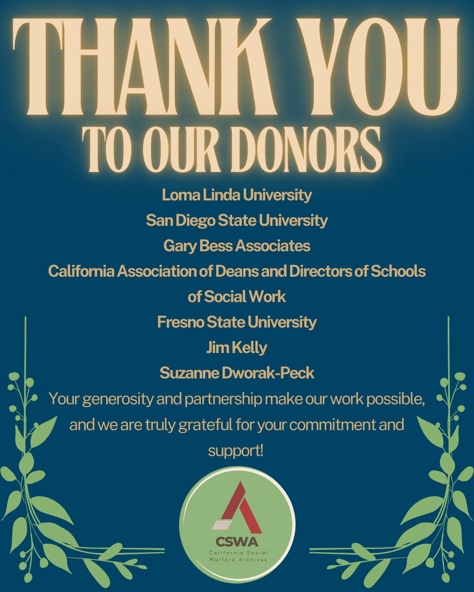 California Social Welfare Archives tweet media