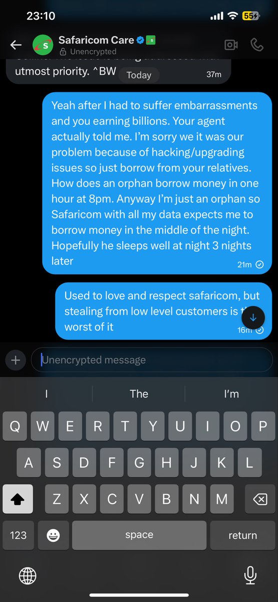 CollociniOchy's tweet photo. @C_NyaKundiH @MikeSonko @TheODMparty @edwinsifuna @POTUS @elonmusk @SafaricomPLC  @Safaricom_Care the thievery from safaricom is very visible. Everyone can see it and they should release the tapes https://t.co/FONC5EaZbM