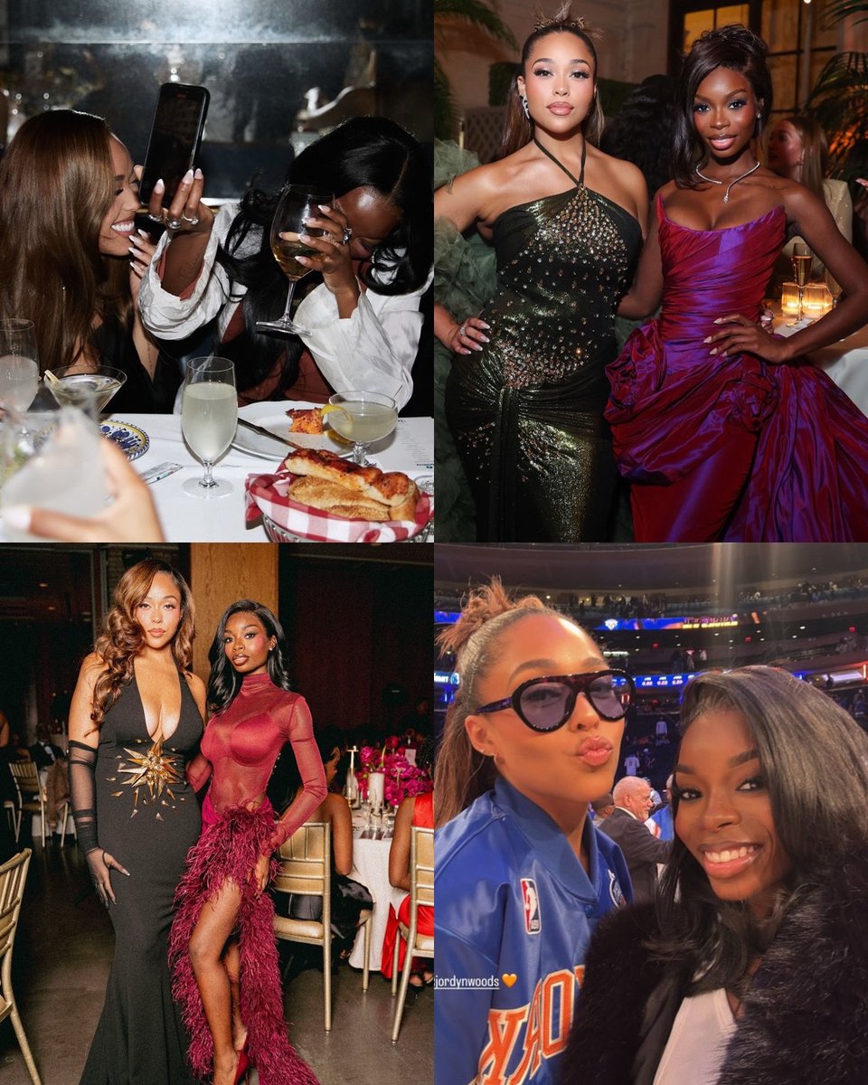 Loving these Jordyn x Olandria link-ups