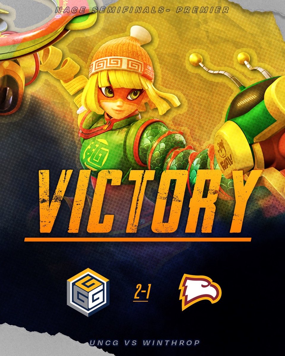 With a super clutch game 3 led by local min min legend <a href="/camelliacats/">cat</a> , UNCG triumphs over Winthrop for a spot in the NACE Grand Finals. 

We will be facing Stony Brook University at 3pm tomorrow on the <a href="/NACEsports/">NACE</a> broadcast: twitch.tv/nacesports