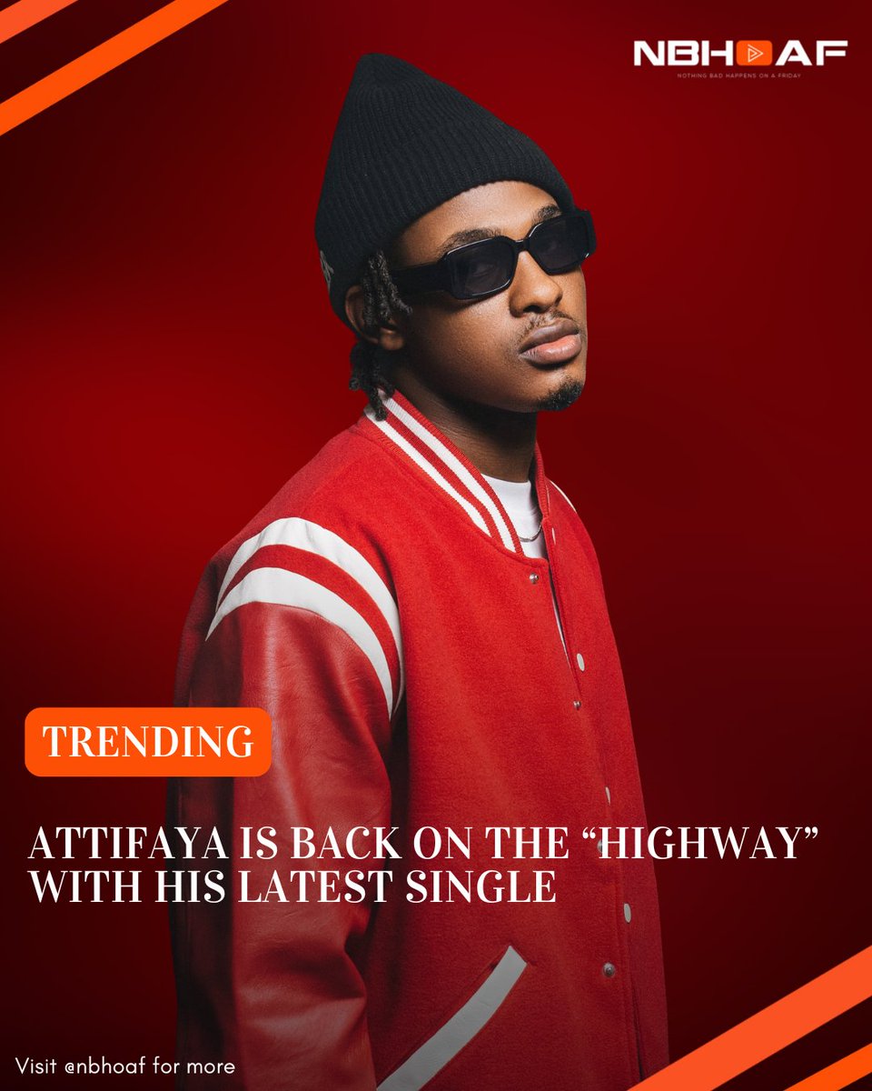 nbhoaf's tweet image. 🟠🔵 AttiFaya takes the fast lane with his brand-new single “Highway” - a high-energy drop that shows he’s clearly in his comeback era. If you’re looking for a track with replay value, this is the one.
📱- @attifaya
#AttiFaya #Highway #FreshDrop #TrendingMusic #AfrobeatsVibes