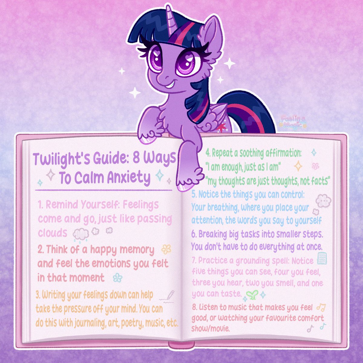Twilight’s advice on managing anxiety! ✨