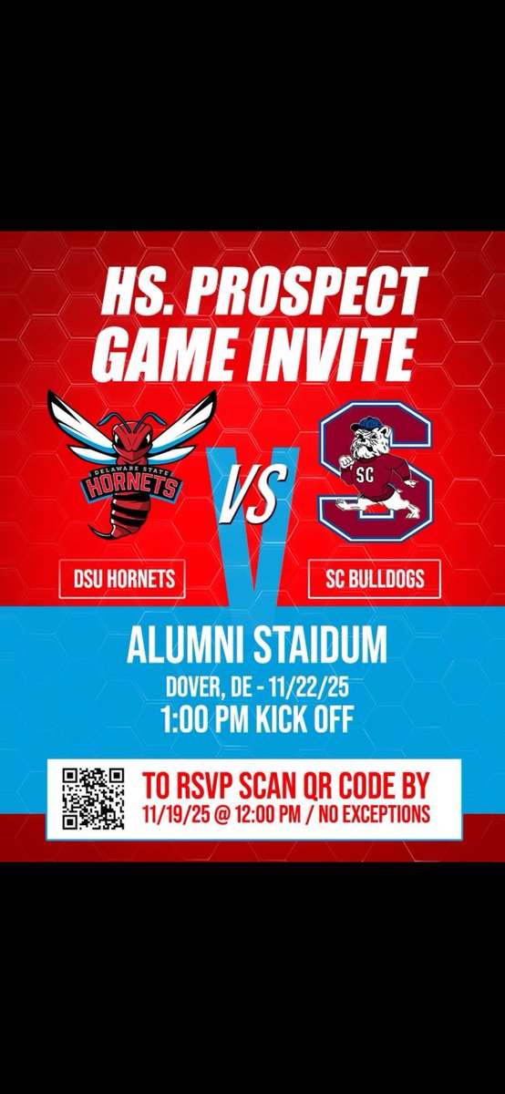 CalebTarver3's tweet photo. Thank you for the gameday invite !!! I will be at DSU tmr !! @JonPerry14 @CoachCB_FB @SAMIEPARKER @1coachreal https://t.co/ApMnf5299r