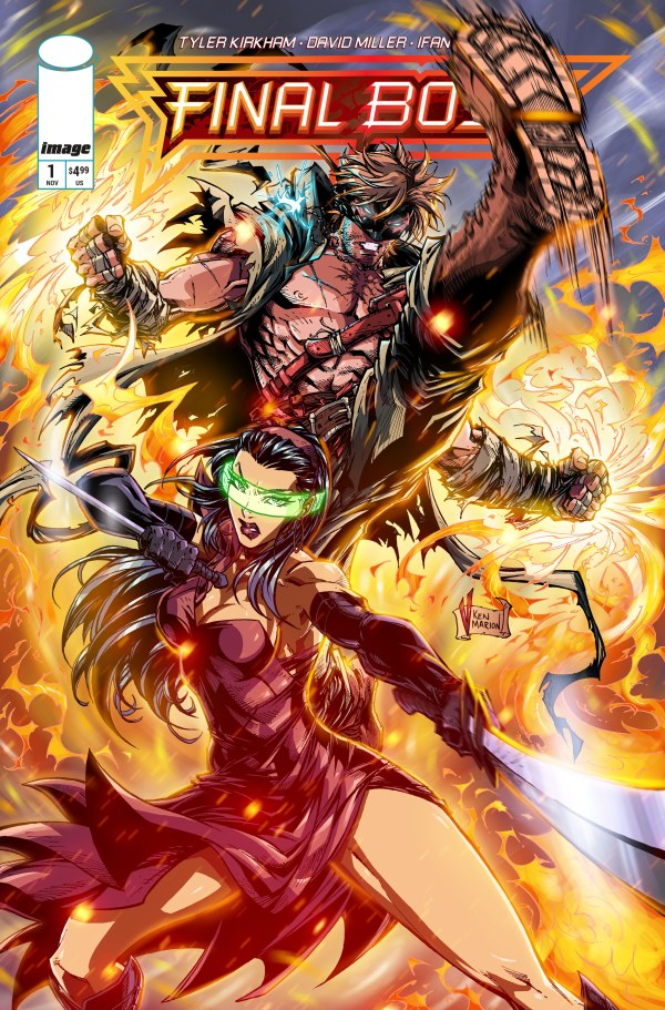 P03TH3IR's tweet image. This book is so much FUN. And you gotta admire @TylerKirkhamArt&apos;s skill and ambition. I&apos;ve loved his covers for years... I&apos;m so happy we get a whole original series from him. 🙏🏻🙌🏻👏🏻
#FinalBoss
@ImageComics