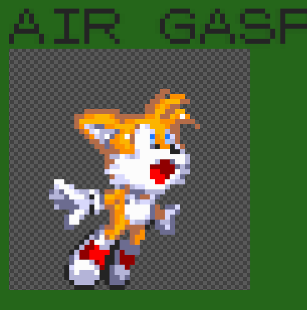 Doing sum sprite work and accidently made a really funny looking frame lmaoo