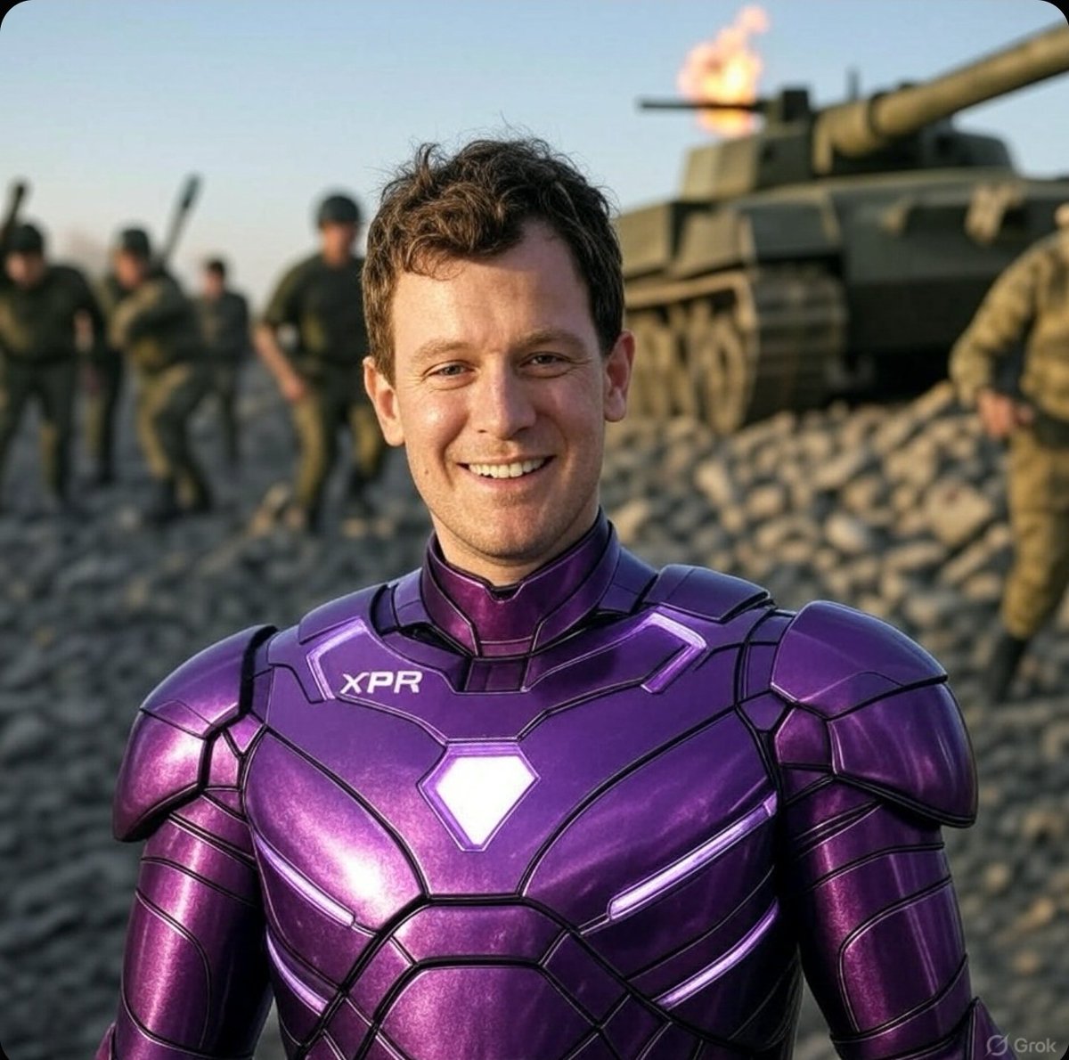 Yacht_ClubCoin's tweet image. METALMAN with his $XPR powered suit. 
#metallicus #XPRNetwork #metalblockchain #webauthwallet #loanprotocol