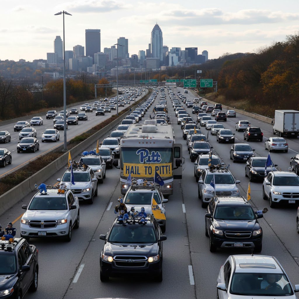 meanmachine696's tweet image. 🚨🚨🚨ATTENTION PANTHER NATION 🚨🚨🚨hearing boots on ground reports that drive time from downtown to the airport is currently 3 hours 😳😳😳 Panther nation is out in full force. Please plan accordingly for your trip ‼️‼️ #helmetstripebobbydodd