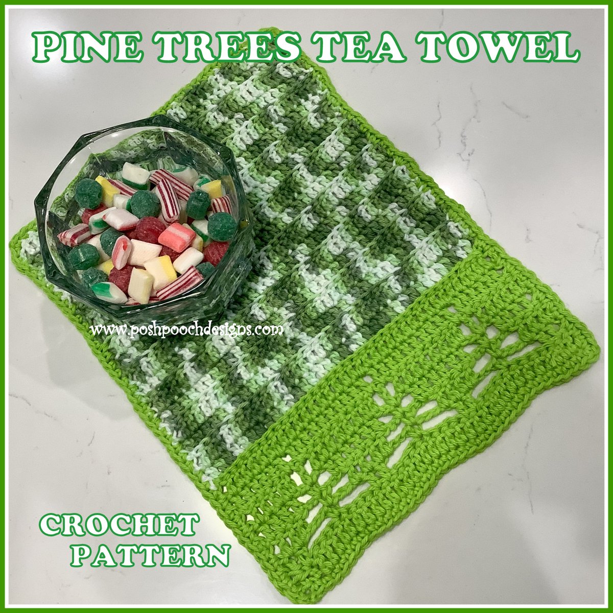 PoshPoochDesign's tweet image. Learn To Crochet The Pine Tree Washcloth - Crochet Pattern and Video - youtu.be/uldOGeIXIr4?si…