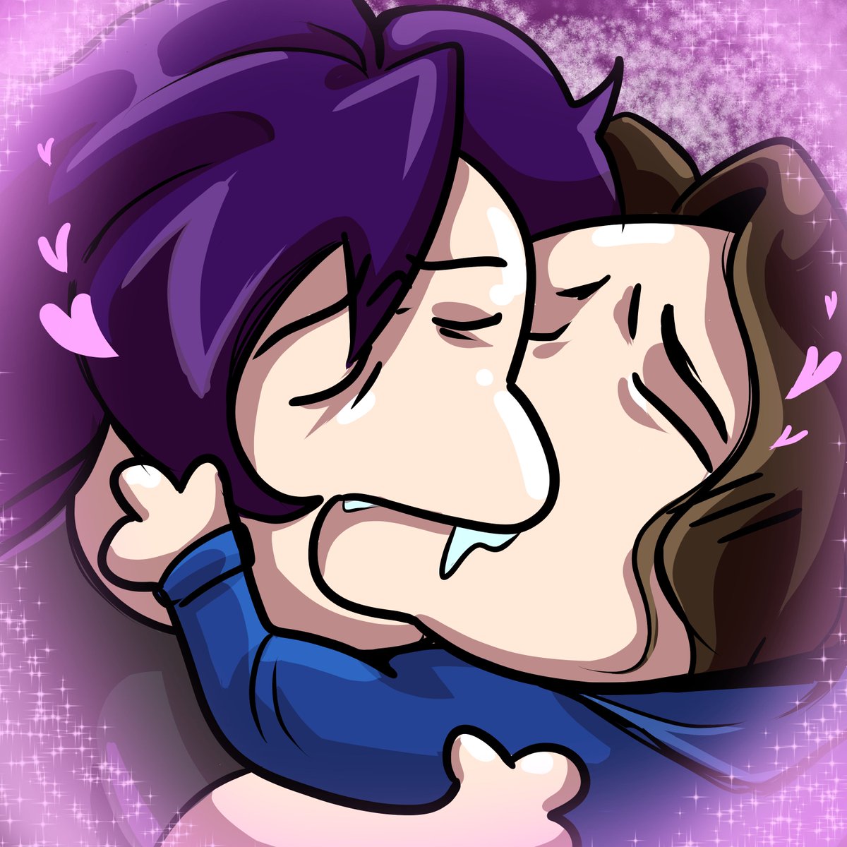 me and my discord kitten of 9 years 💜