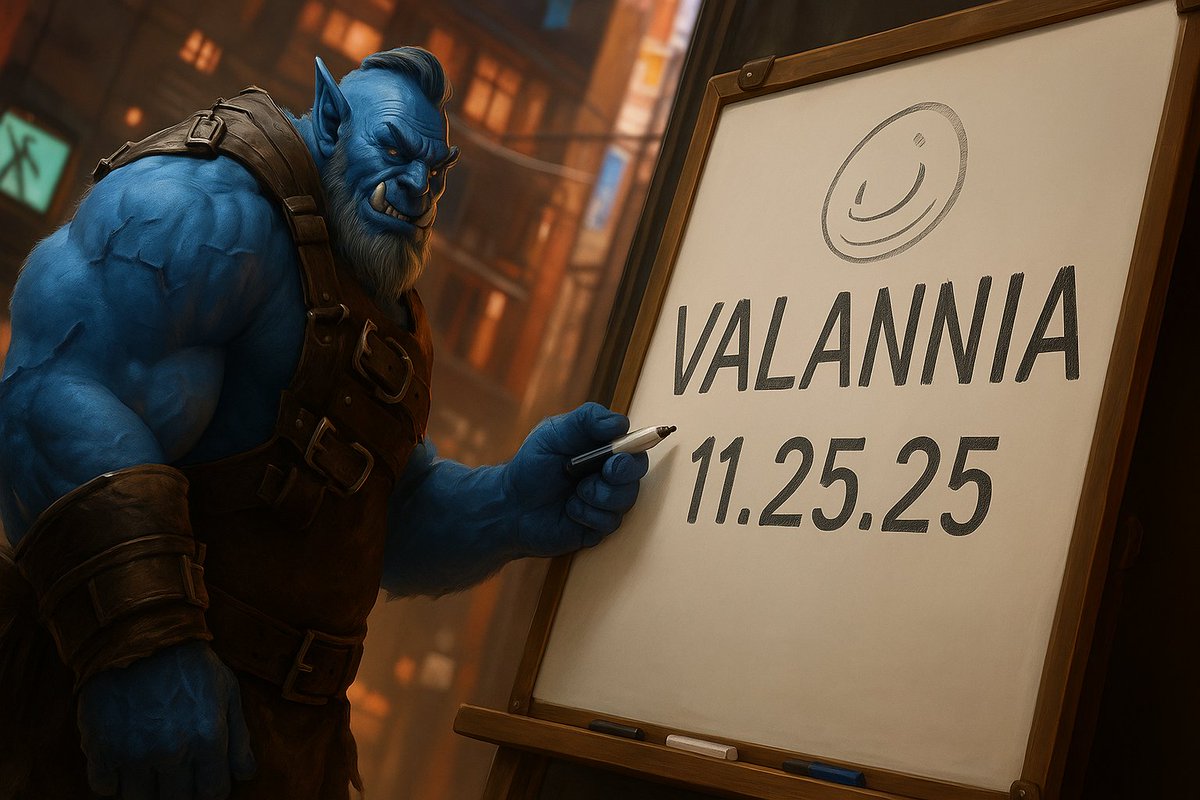 Precious_dev3's tweet image. 11.25.25

The Glorb army is ready for TGE!
Are you ready for what @ValanniaGame is cooking

Valannia is not the 1st gamify project I&apos;ve interacted with but valannia is the only gamify project that have been transparent with what they are building and how the community will…