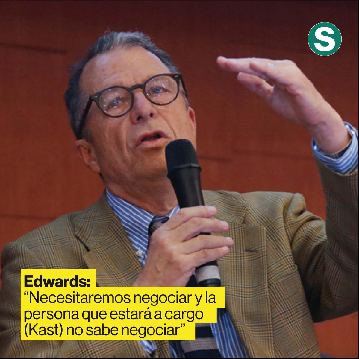 Osea, si su propio sector dice que Kast no sabe negociar

💀 Estamos flor!

🤐 Empresario, no te quejes despues

LAS COSAS DESPUÉS SON SIN LLORAR