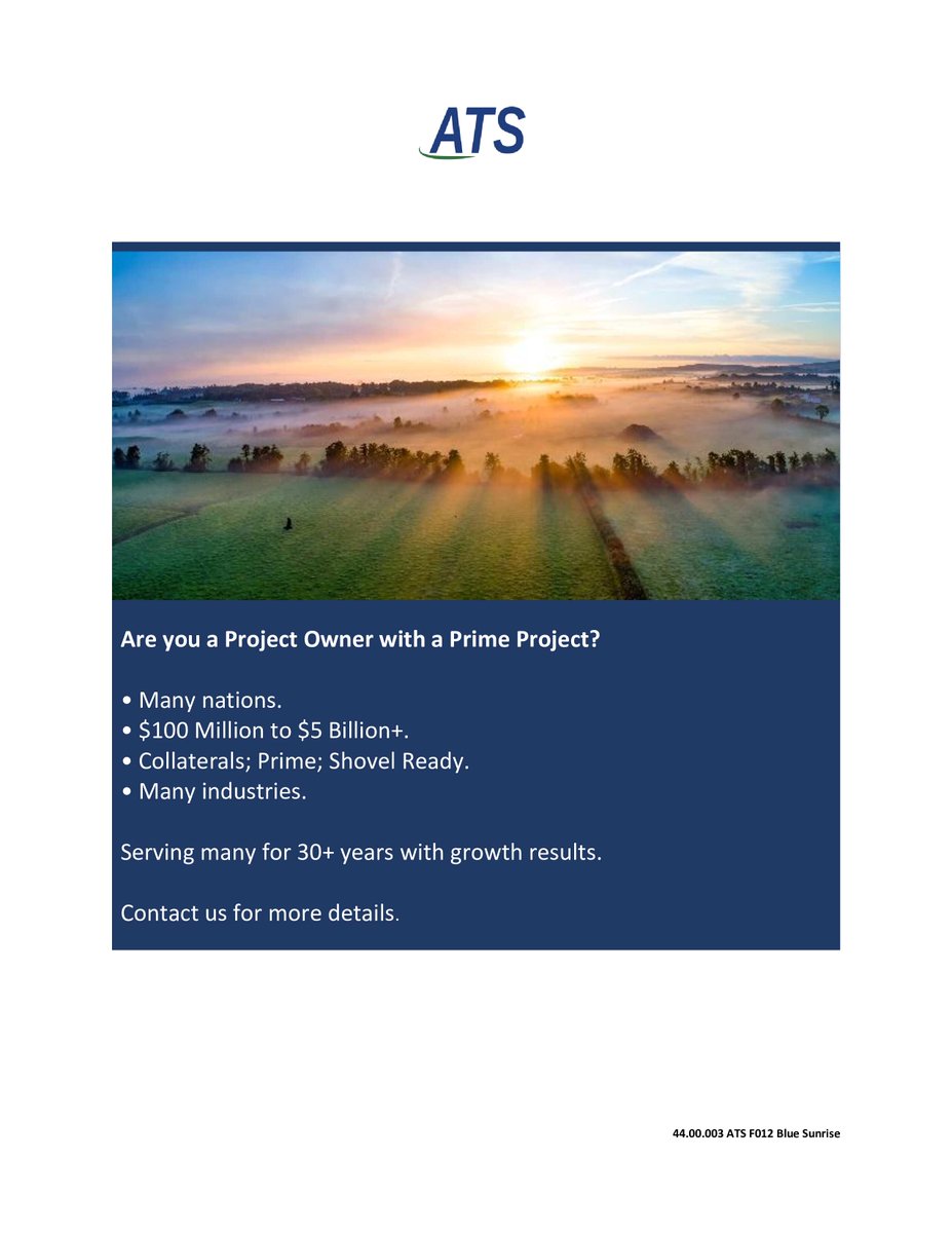 ATSPGroup01's tweet image. Why Good Projects Fail

Many technically strong projects fail to secure financing—not due to engineering issues, but because they are not bankable.

ats-business.com

#projectfinance #bankability #capitalmarkets #duediligence