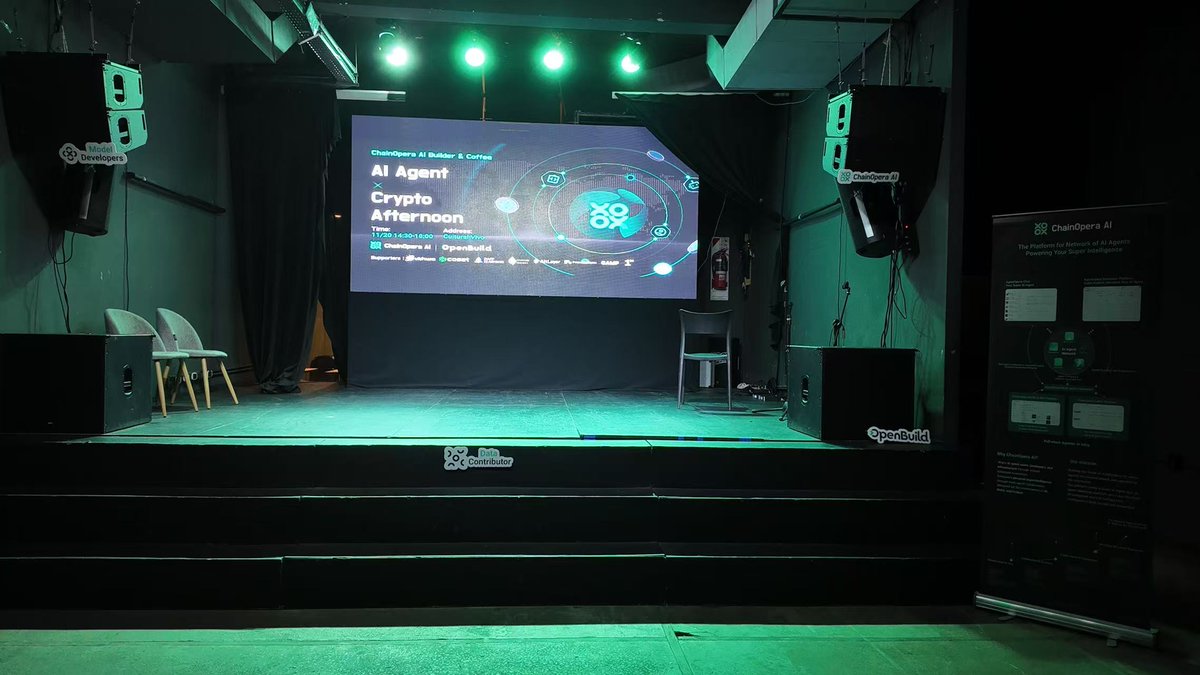 OpenBuildxyz's tweet image. Huge thanks to everyone who joined the ChainOpera AI &amp;amp; Web3 Devconnect ARG meetup!  @ChainOpera_AI @EFDevcon 🇦🇷

The room was alive with conversations about decentralized AI, agent networks, Digital Twins, and the future of AI × Crypto.

Huge love to our speakers：
Salman…