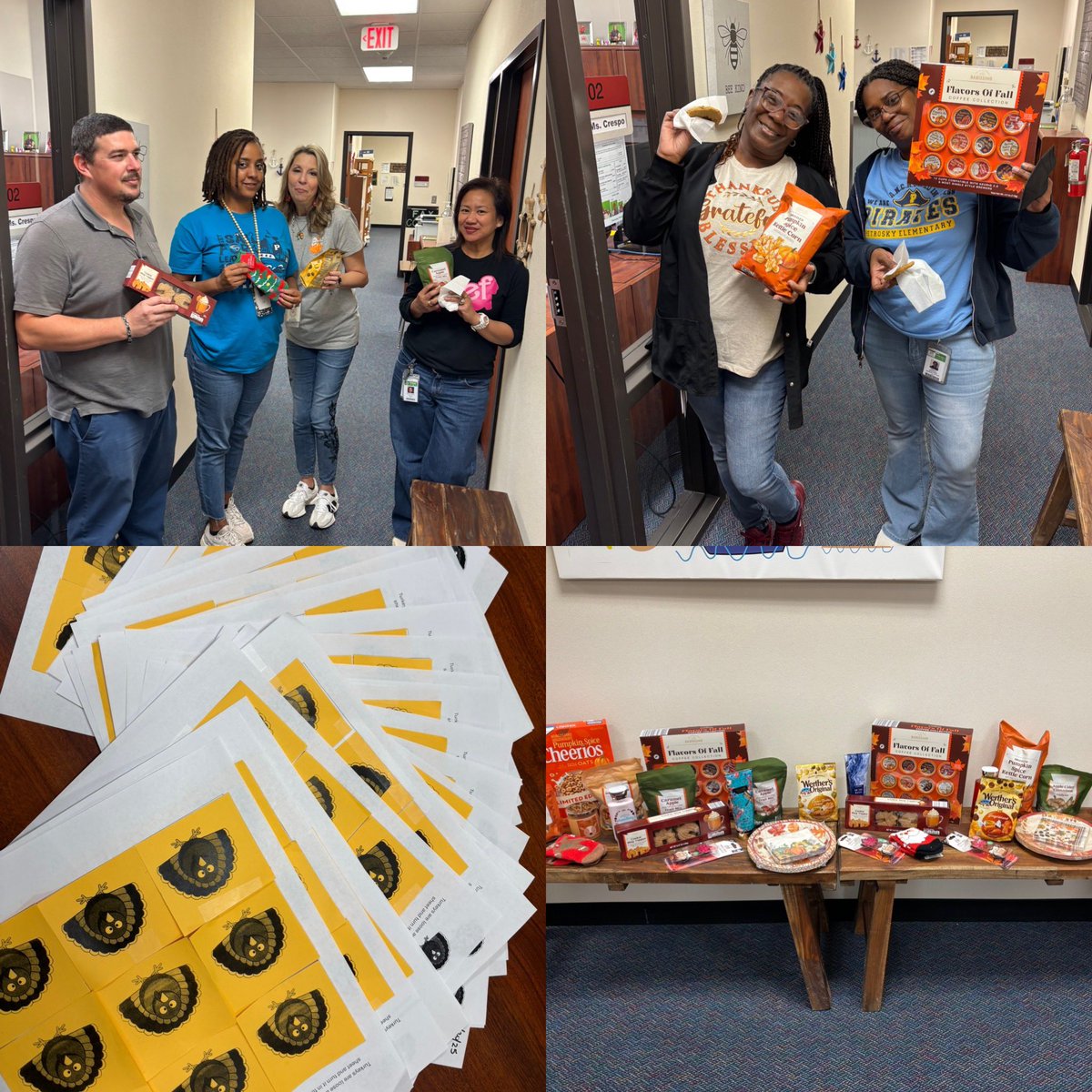 The <a href="/PetroskyPirates/">Petrosky Elementary</a> Turkey Hunt 2025! We had 28 winners return enough turkeys back to the office to get a special prize and <a href="/tiffstreats/">Tiff's Treats</a> cookie! Thanks for playing! #thefunmatters #piratepride #Fridayfun #thatpecanpiecookie 👀🫶
