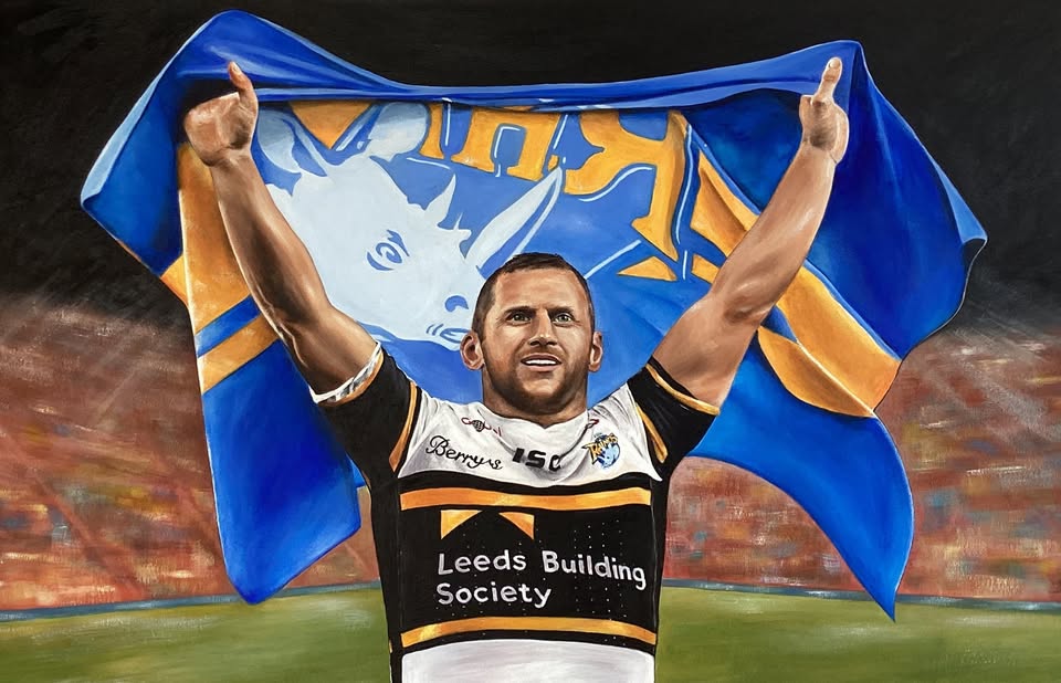 armleyartist's tweet image. Prints from my charity artworks of Rob Burrow &amp;amp; Kevin Sinfield are also available on my eBay page, follow link here to view 👇 
ebay.co.uk/usr/brentsheld…
A donation to @mndassoc from each sale, thanks 🧡#robburrow #kevinsinfield #sirkev #Leeds #leedsrhinos #rugby #rugbyleague #MND