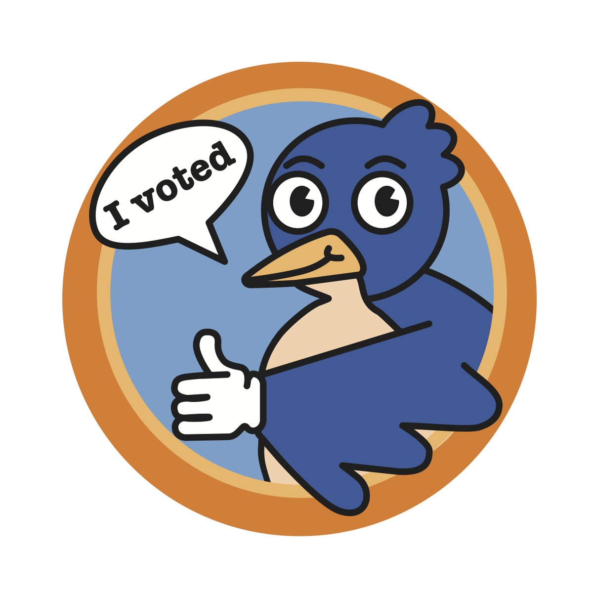 CACC_CPS's tweet image. Congratulations to Grace Radkowiec from CACC Graphic Design that had her art chosen as the 2026 Boone County &quot;I Voted&quot; sticker! #caccbest #cpsbest