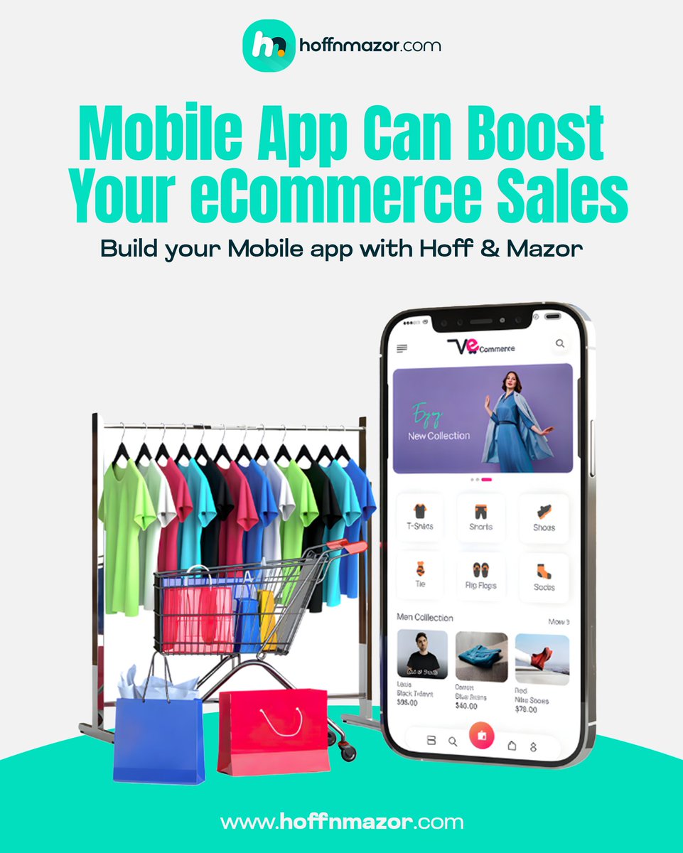 hoffnmazor's tweet image. Your customers love convenience; give them a mobile shopping experience that’s fast, stylish, and seamless.

Boost sales • Build loyalty • Grow your brand

Schedule a call now at:
hoffnmazor.com

#eCommerceApp #MobileAppDevelopment #BoostYourSales #AppForBusiness