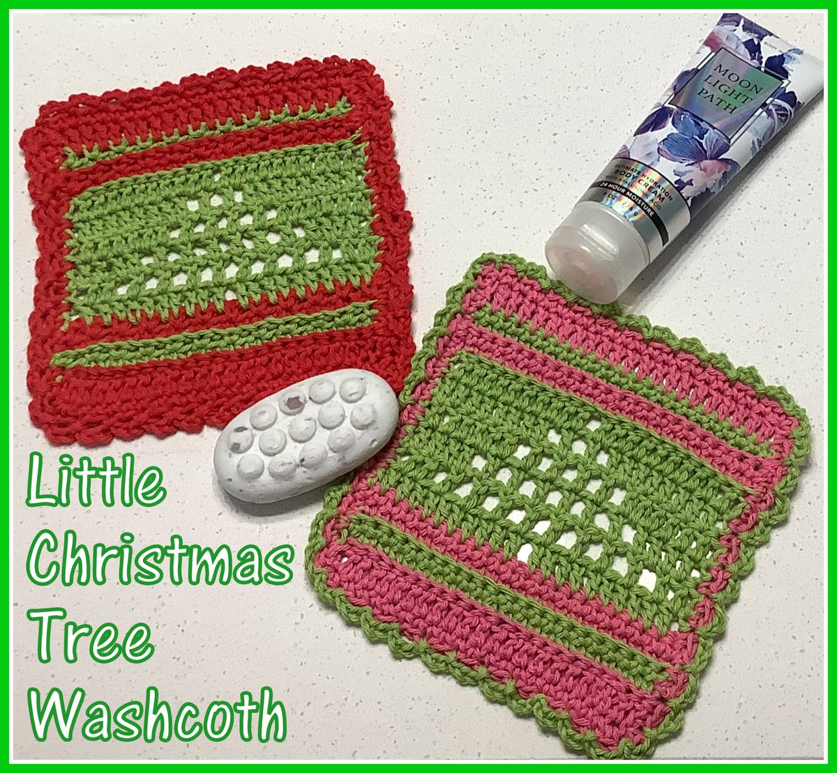 PoshPoochDesign's tweet image. Little Christmas Trees Washcloth Crochet Pattern And Video - youtu.be/3K4ERFC2SoE?si…