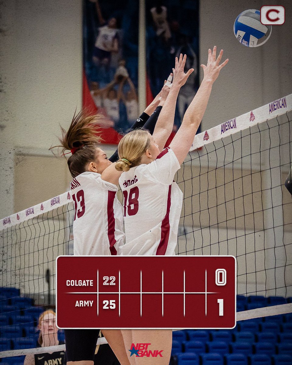 Colgate Volleyball tweet media