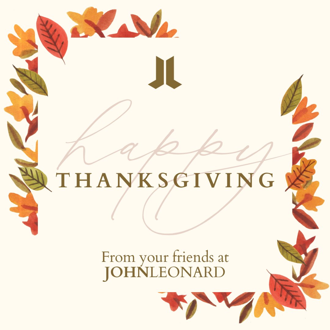 JLEmployment's tweet image. Grateful today and every day for the incredible community that helps JOHNLEONARD thrive. Our exceptional team, talented candidates, dedicated Temporary Representatives, and supportive client organizations.

Wishing you a warm and wonderful holiday! 🧡

#ThankYou #Thanksgiving