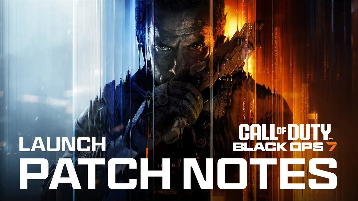 ℹ️ Black Ops 7 - Update vom 21. November | #BlackOps7

👉 Aim Assist Penalty von 35% auf 25% reduziert
👉 Nerfs und Buffs bei allen Waffen
👉 Ashes of the Damned Boss generft
👉 und vieles mehr..

🔗 callofduty.com/patchnotes/202…