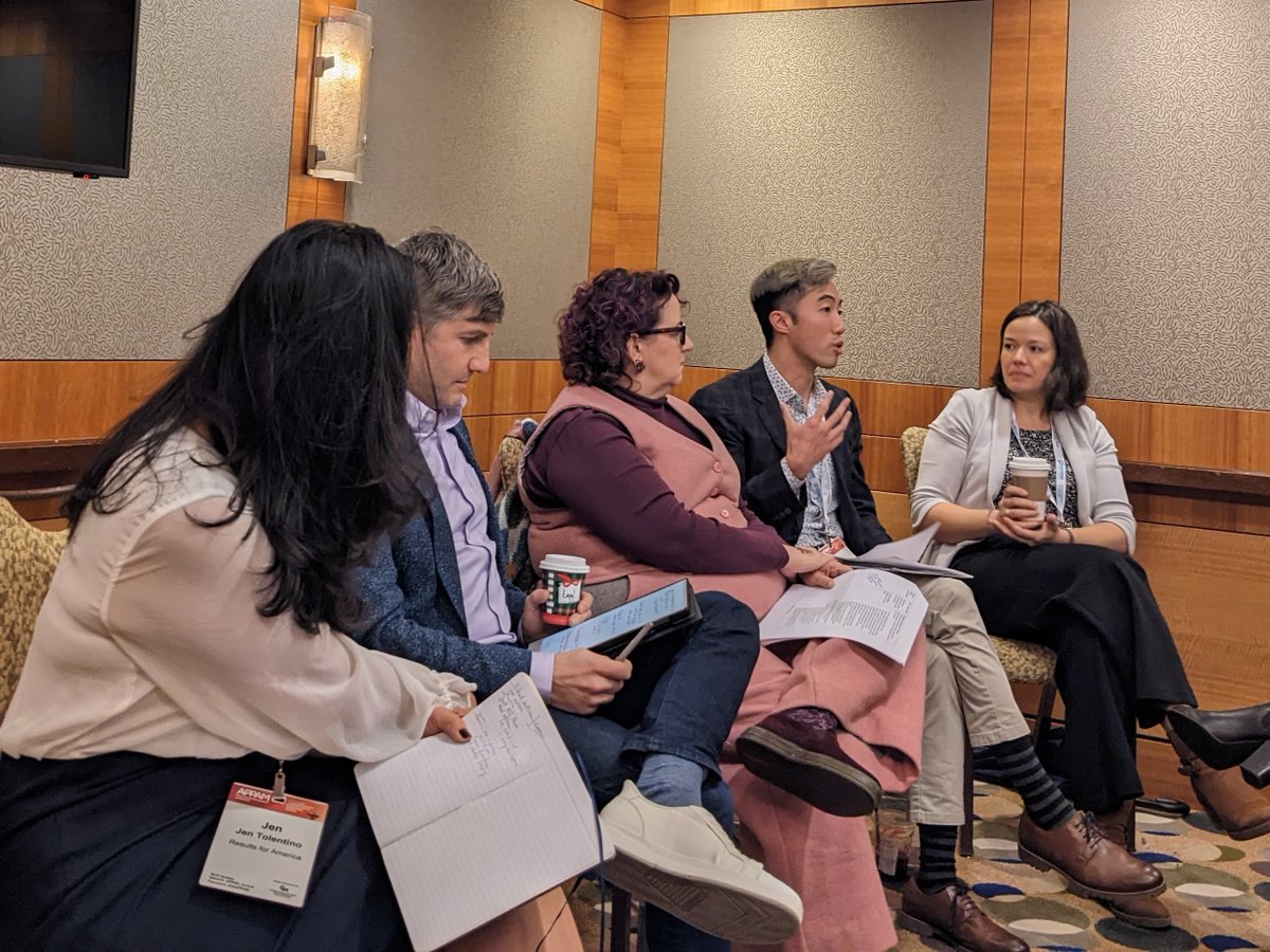 JPAL_NA's tweet image. Thank you to everyone who attended our #2025APPAM panel discussions! It was great to connect with others dedicated to #evidence-based #policymaking.

📬Be sure to sign-up for our newsletter to learn about future @JPAL_NA events and opportunities: povertyactionlab.tfaforms.net/5157749