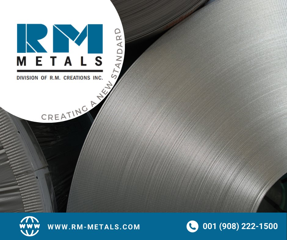RM Metals is a major participant in the stainless steel industry for over 30 years. 

If you have any stainless steel requirements, please get in touch.

Click here to visit our website:  rm-metals.com

#stainlesssteel #MFG #manufacturing #appliances #automotiveindustry