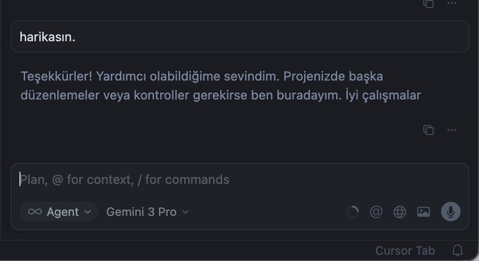 arada modele erişemiyorsanız eğer benim yüzümden olabilir. Bırakamadım şu kölelere teşekkür etme işini