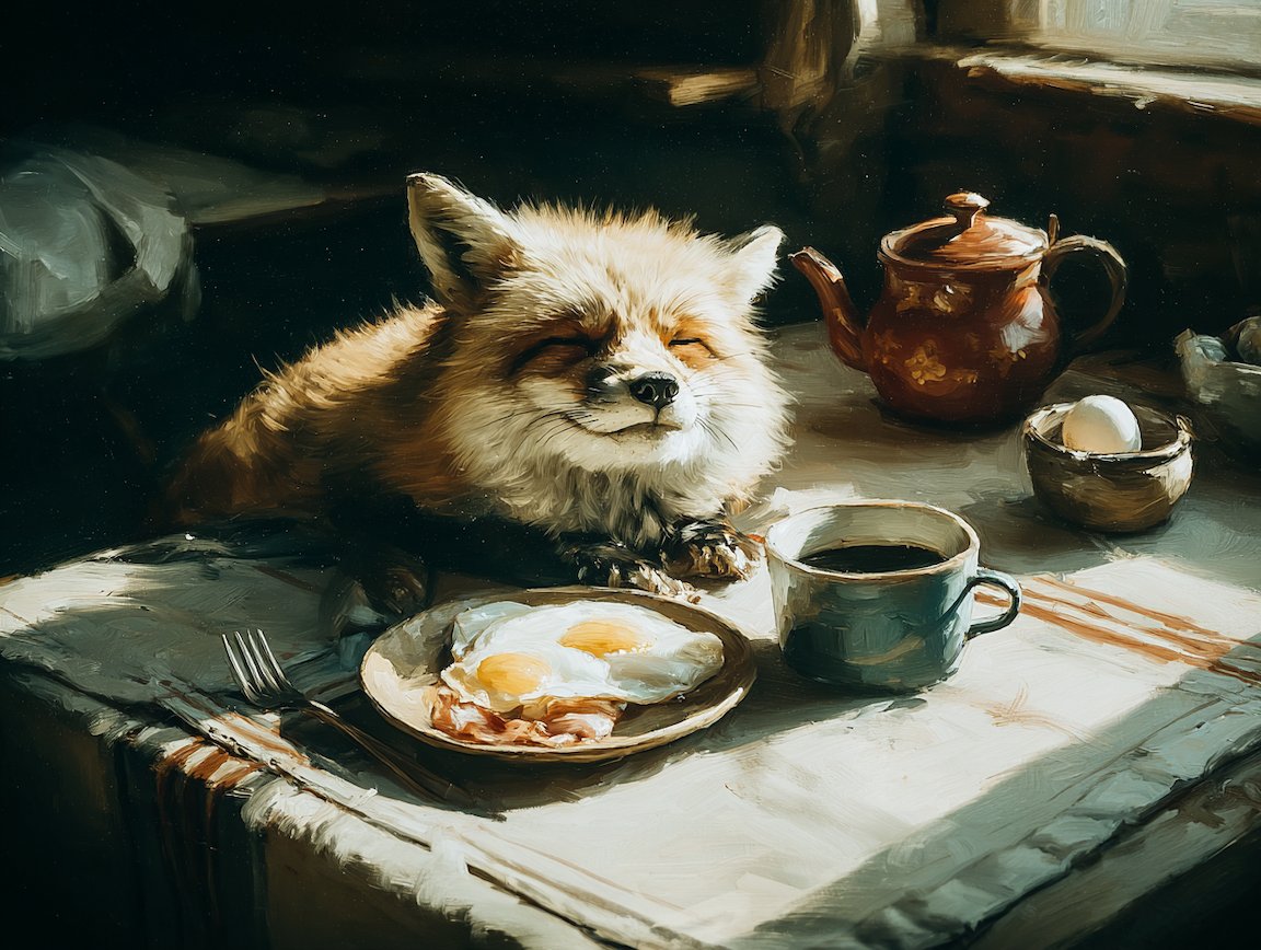 JujubeTing's tweet image. The Foxy Friday Challenge🦊    
QT #foxyfriday #fox
Life if delicious!