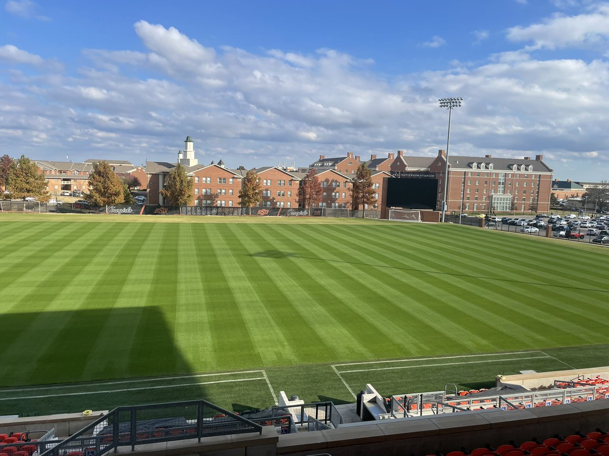 It may be November but Neal Patterson Stadium’s field looks as good as ever. Doesn’t matter the time of year, our guys always have NPS field in perfect condition