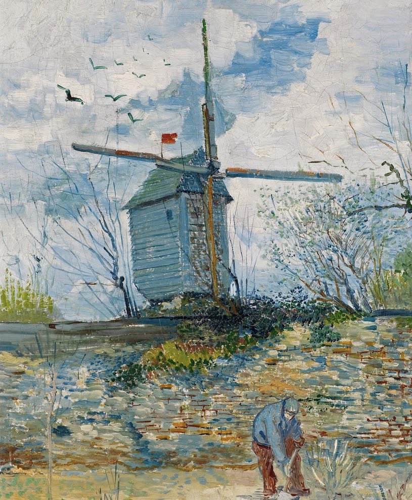 codicestudio's tweet image. Le Moulin de la Galette _ Vincent Van Gogh 💥Es hermoso