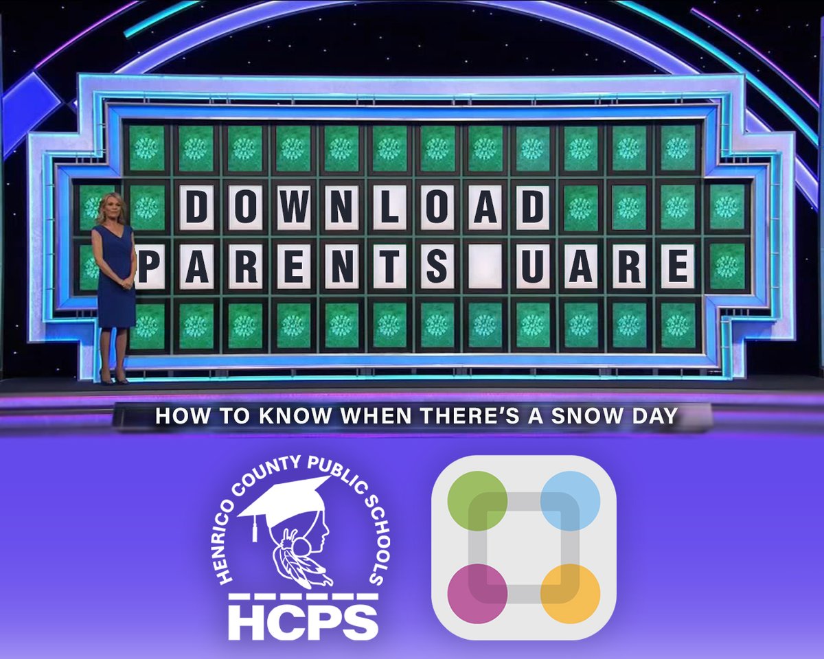 Our <a href="/QMSGriffins/">Quioccasin Middle School</a> community may be able to solve this clue ... 🤔

When temperatures drop in Henrico this winter, ParentSquare will be your go-to app for updates from HCPS and your schools in the event of weather-related delays or closures! ❄️🌨️