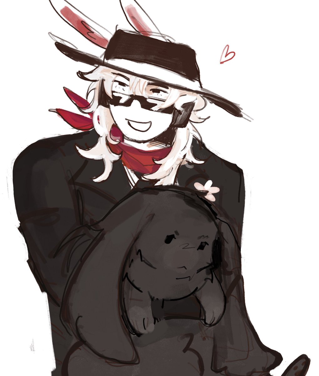 callalillee's tweet image. &quot;HI sorry i know itrapped is ur fav and stuff but i was wondering if u could draw chance’s bun zee skin… or them as a bunny pls…. 🥺&quot; -&amp;gt;  i did this yesterday but i didn’t like it much but,,, whatever,,,,,,, chanceleeyyy.straw.page