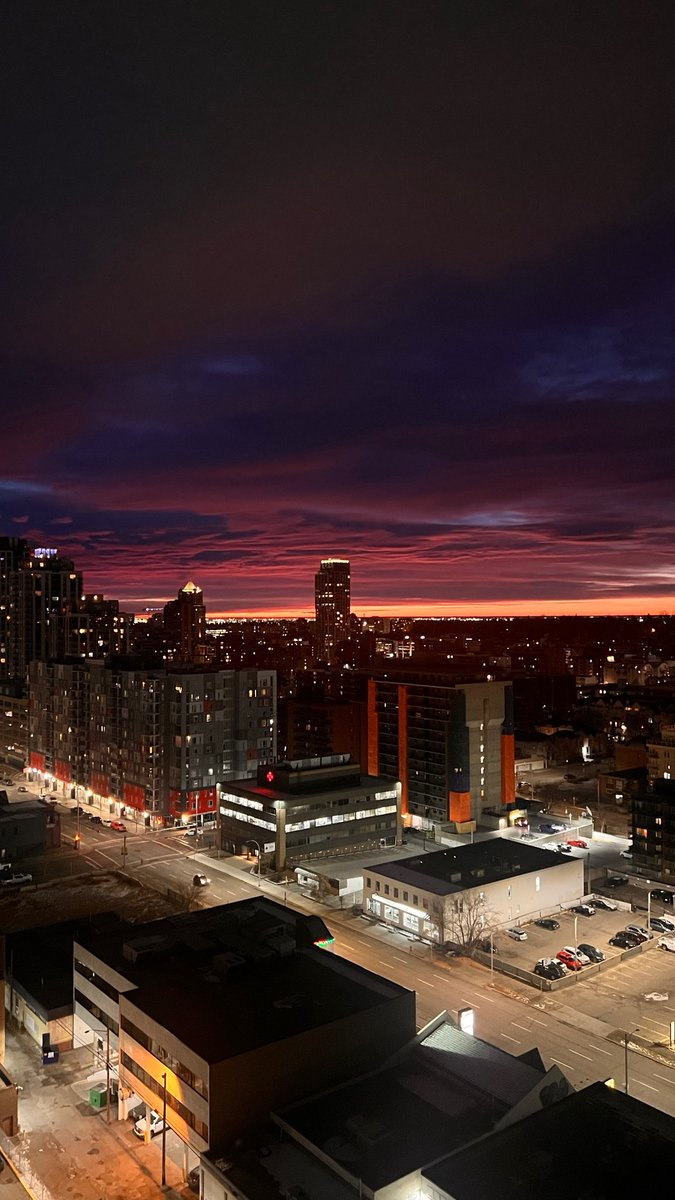 blabbit000's tweet image. About that sunrise this morning… 😍 #yyc