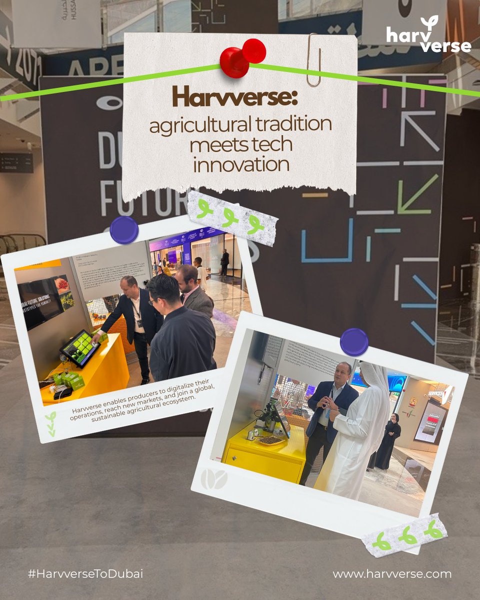 harvverse's tweet image. Dubai showed us that agricultural innovation has no borders. 🌍🌱
More highlights from our journey at @PrototypesforH  coming soon.
#PrototypesForHumanity2025 #PrototypesForHumanity #DubaiFuture #DubaiCulture #CreativeDubai