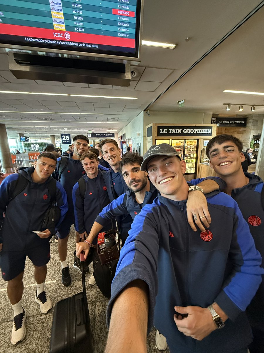 SanLorenzo's tweet image. ¡A Santiago con toda la ilusión! 🙌