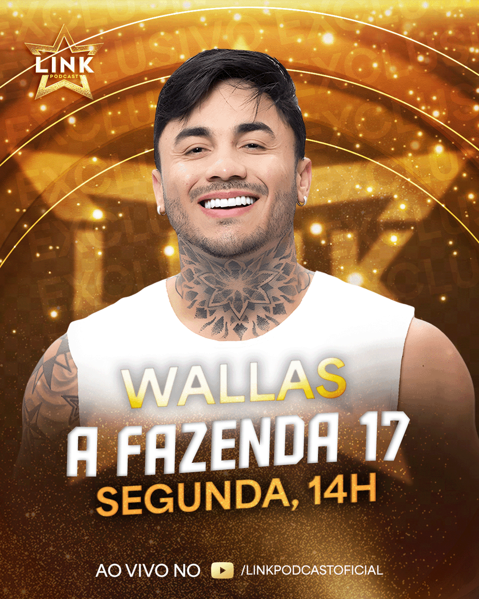 linkpodcastofc's tweet image. 🔥 Segura a emoção porque a segunda-feira vai pegar fogo! O Link Podcast vai receber o recém-eliminado Wallas Arrais!

Ele vai sentar na &quot;Fogueira da Fazenda&quot; nessa segunda-feira, às 14h, e o programa promete não deixar NADA sem resposta!

E aí... Quais perguntas que você quer…
