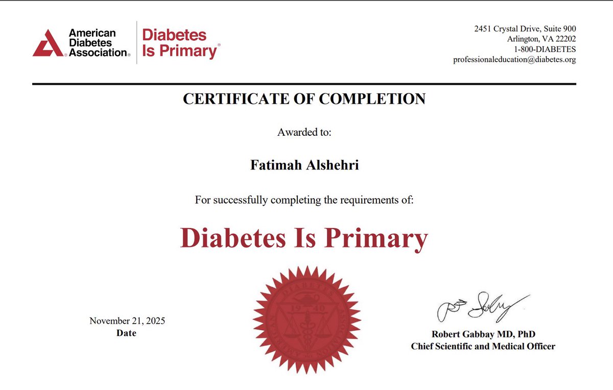 Banitoto's tweet image. كورس مجاني من جمعية السكري الأمريكية (American Diabetes Association - ADA) يقدّم مراجعة سريعة ومركّزة عن مرض السكري وطرق علاجه.

الشيء المميز هو طريقة عرض المعلومات باستخدام Infographics، يعني رسوم بيانية وصور توضيحية، وهذا له فوائد كبيرة:
•تبسيط المعلومات المعقدة: مثلاً يوضح…