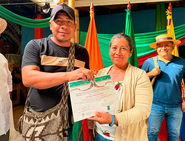 Proclama's tweet image. La URT certificó a 23 líderes del Resguardo de Huellas (Caloto) tras un proceso de formación en formulación de proyectos comunitarios.

Lidera: mayor @GiovaniYule. 

Los detalles: 👇
proclamadelpacifico.com/urt-certifica-… 

#URT #Caloto #Comunidad 

@URestitucion