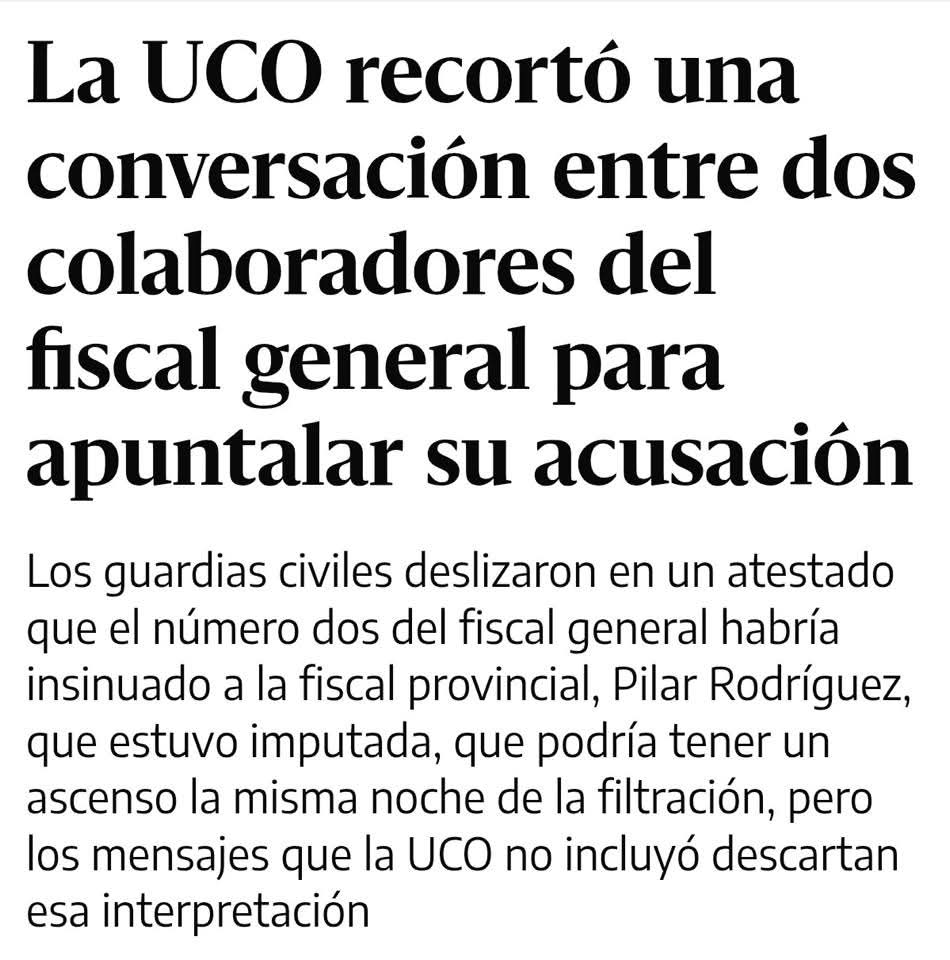 jebl_'s tweet image. Esto huele muy mal.

No investigaron a Miguel Ángel Rodríguez por filtrar el bulo, &quot;pasaron por alto&quot; que había 600 personas con acceso a ese correo y ahora sabemos que recortaron una conversación para intentar acusar al fiscal general del Estado...