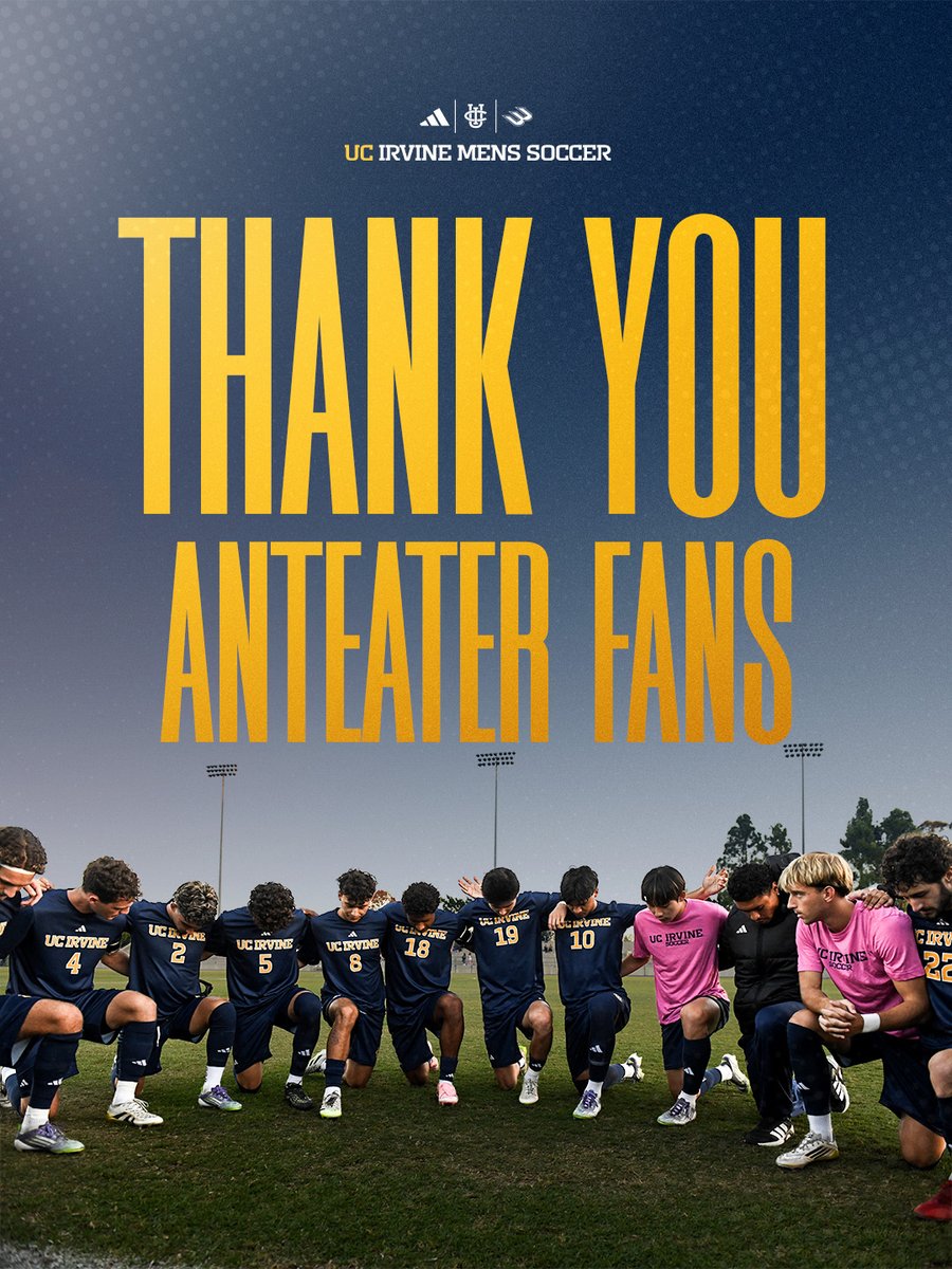 UCI Men's Soccer tweet media