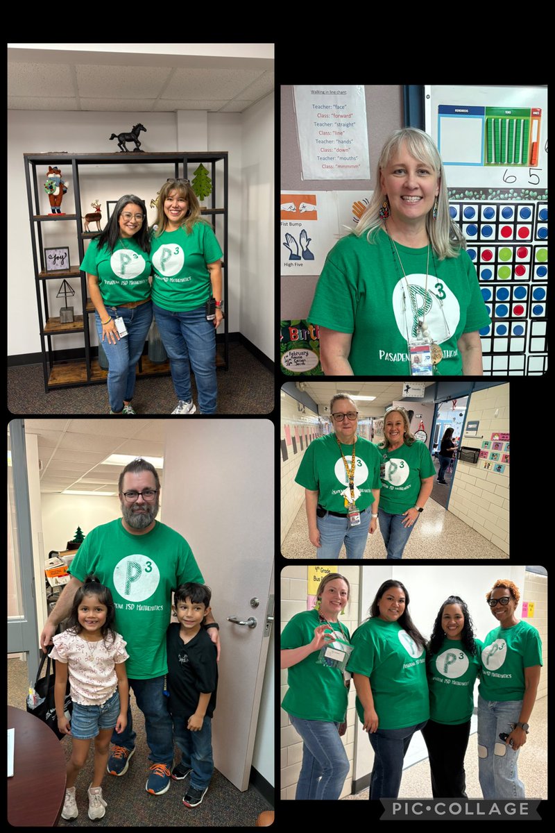 MeadorElementa1's tweet image. Meador staff supporting P3 efforts and letting our students know we are all mathematicians! #PISDMathChat ⁦@ConnieDaumas⁩