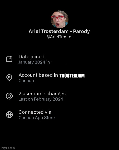 Omg X has now updated profiles to say where they're from.