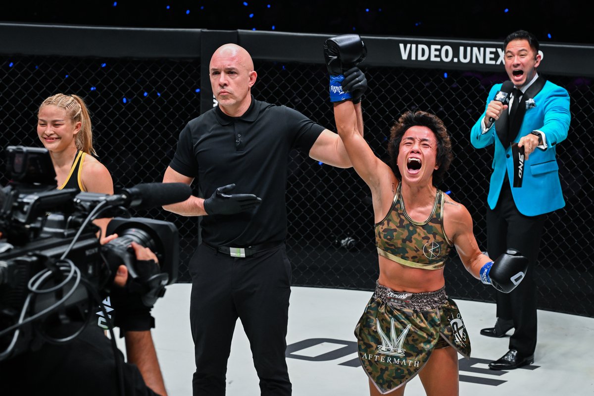 Stamp and Kana put on a SHOW at ONE 173 in Tokyo 🌟🇯🇵 <a href="/KANA_aftermath/">KANA</a> 

Watch the full #ONE173 event replay on VOD:
🌏 Global PPV 👉 Link in Bio
🇯🇵 Japan PPV 👉 Link in Bio