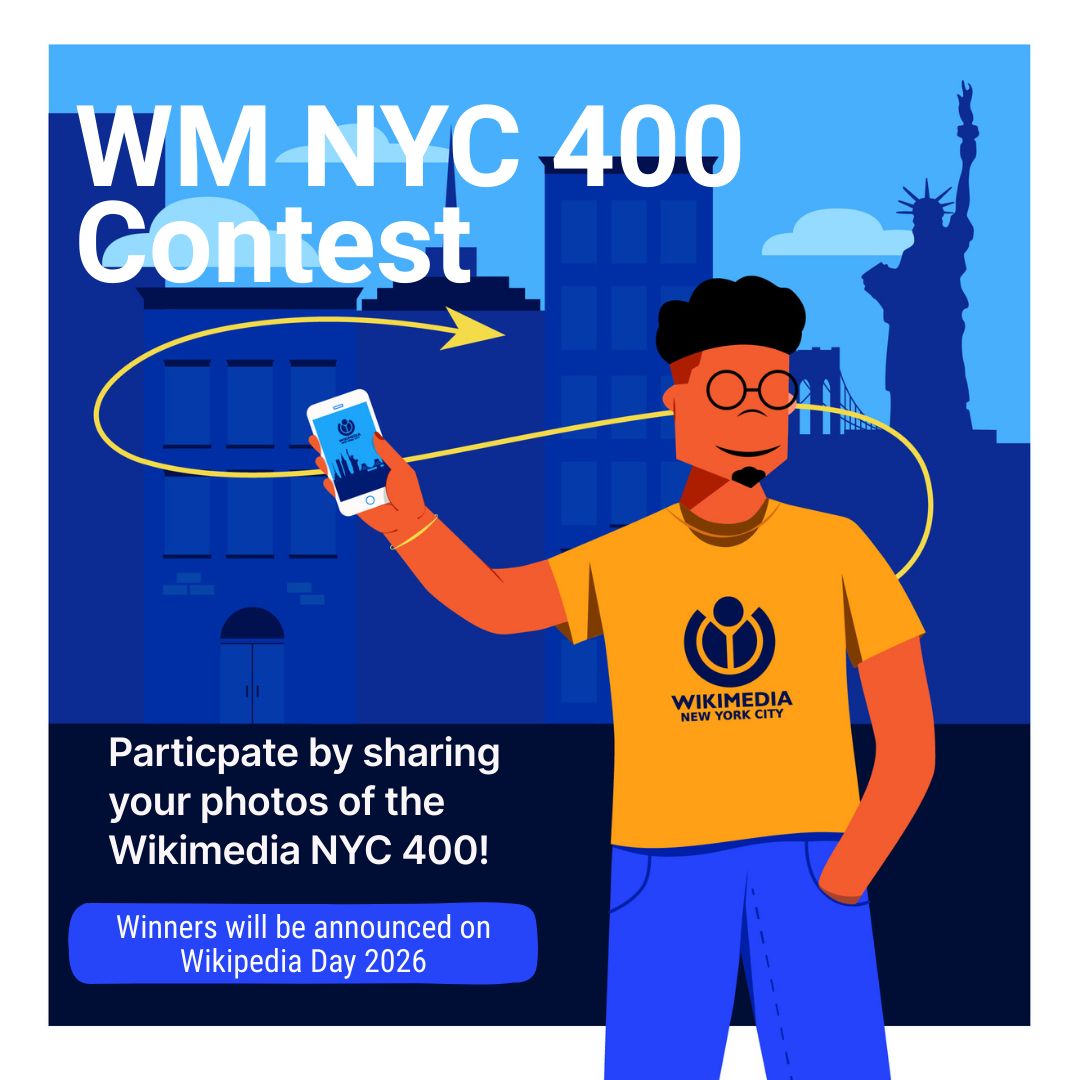 Wikimedia NYC tweet media