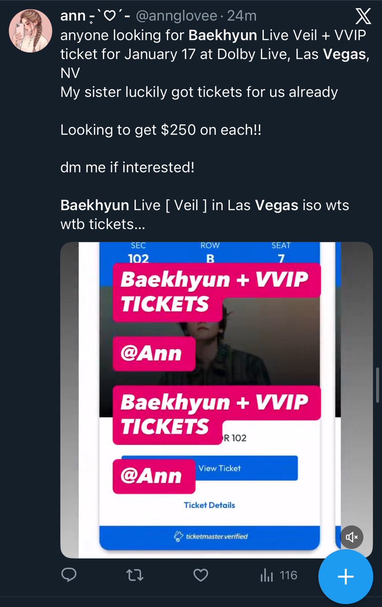 dhlsclover's tweet photo. how many sisters are luckily getting your baekhyun tickets https://t.co/FkkU2wOk2S