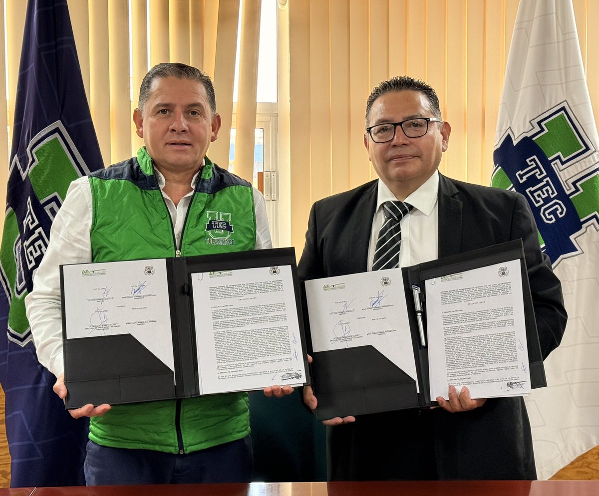 utec_tgo's tweet image. La UTEC formalizó un convenio de colaboración con el Colegio de Criminalística de Hidalgo, A.C., con el objetivo de fortalecer la formación de toda la comunidad universitaria y, de manera especial, de las y los estudiantes de la Ingeniería en Criminalística y Ciencias Forenses.