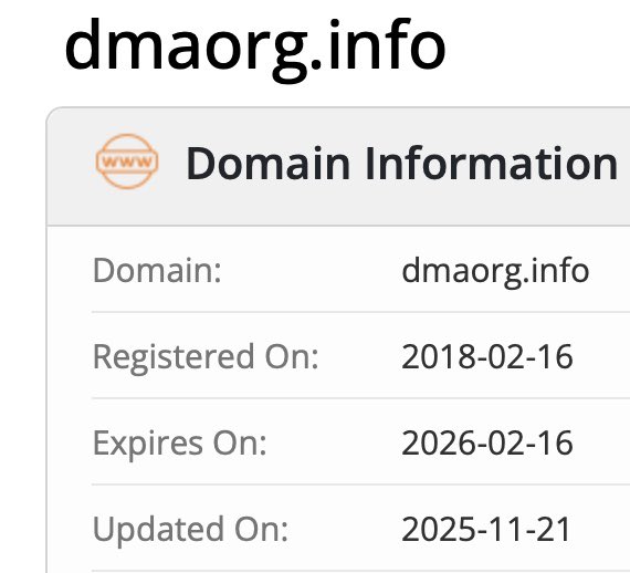 DevonisReallyCo's tweet image. DMAORG update!!!!!!!!!!
